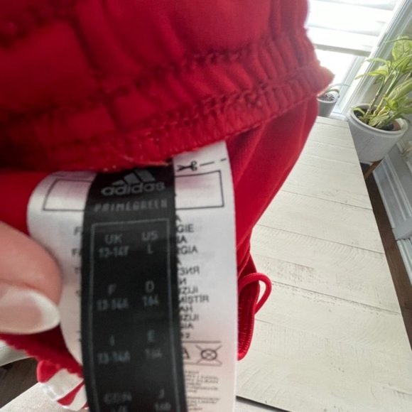 Adidas soccer shorts Size L (13-14) - Picture 5 of 5